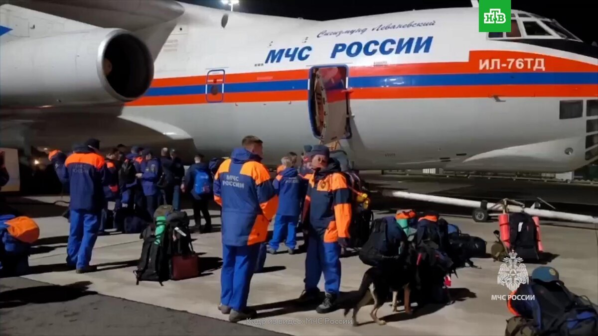    Российские спасатели вылетели в пострадавшую от землетрясения Мьянму