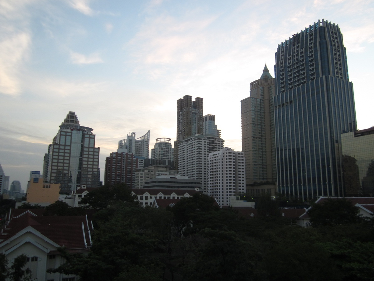 Бангкок ближе к закату, мое фото