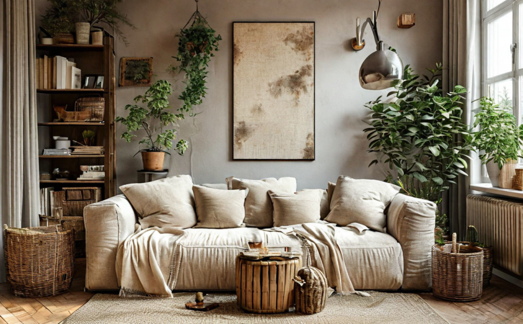    Дизайн интерьера гостиной современно и бюджетно Keri