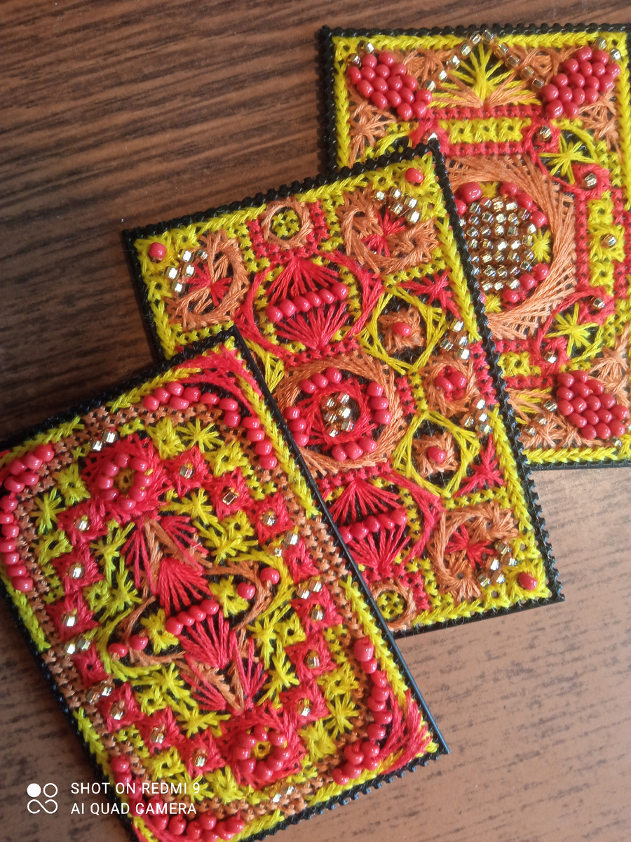 Мои первые три грани шкатулки.