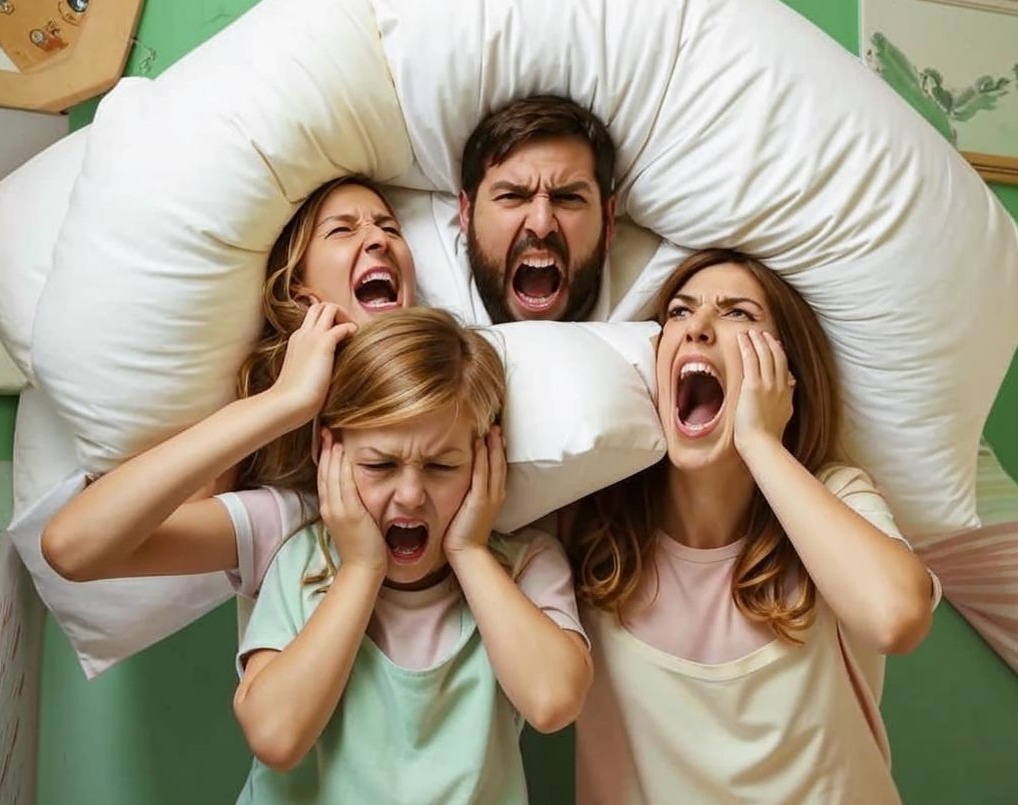 «Ребёнок, закрывающий уши руками, пока родители кричат» — боль «ради детей». 