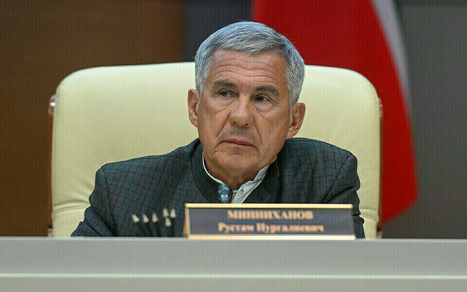 Раис Татарстана Рустам МиннихановФото: пресс-служба Раиса РТ