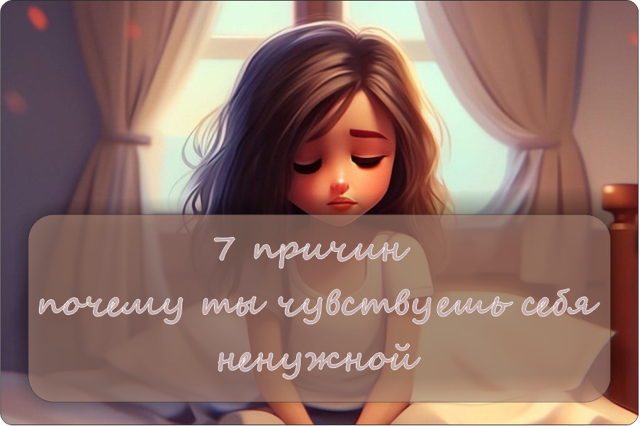 Ты когда-нибудь чувствовала, что тебя как будто нет? Люди рядом есть, но внутри – пустота. Кажется, что тебя не замечают, не ценят, а кому-то, может, и вовсе безразлично, что ты есть. Я специализируюсь на этой теме и слышу это часто. Это чувство ненужности – словно тёмное облако, которое накрывает тебя, не давая дышать. Почему это происходит? Давай разберёмся.