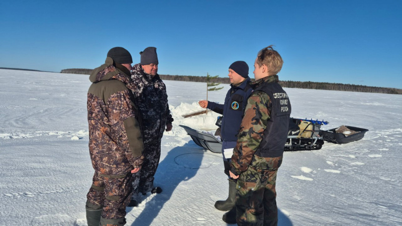    Следователи вышли на лед в КарелииСледком Карелии