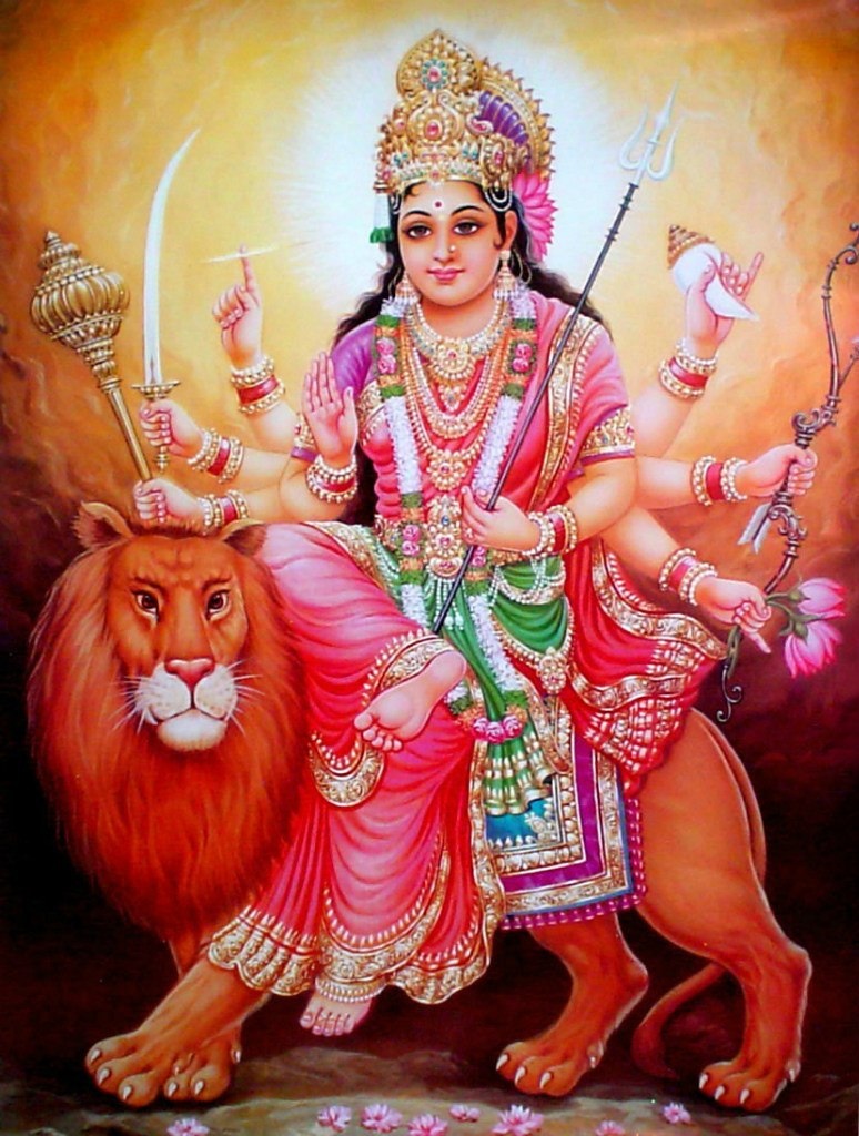 Богиня Шакти в форме Дурги