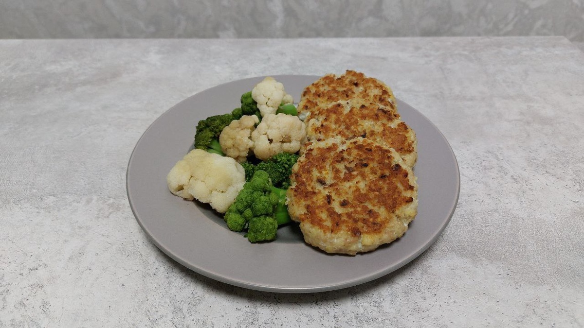 Фото автора: котлеты из смешанного фарша (минтай + терпуг)