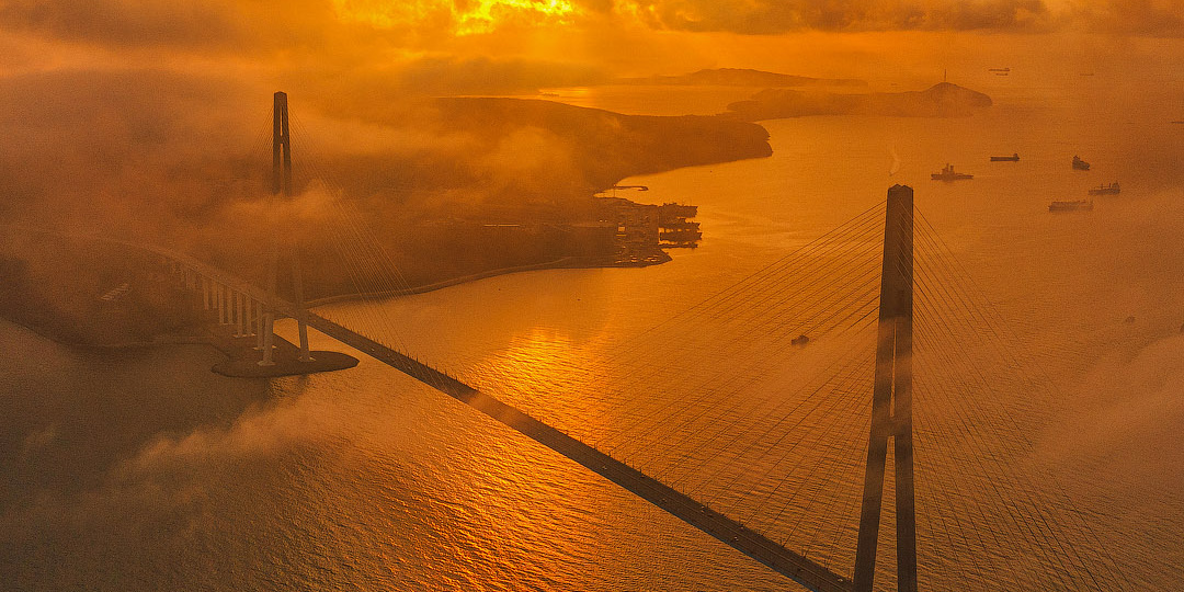 Русский мост во Владивостоке