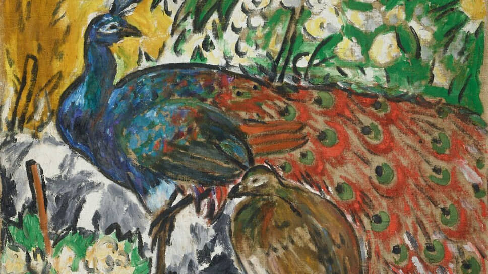 Михаил Ларионов. «Павлины», вторая половина 1900-х.📷Фото: Из собрания Третьяковской галереи