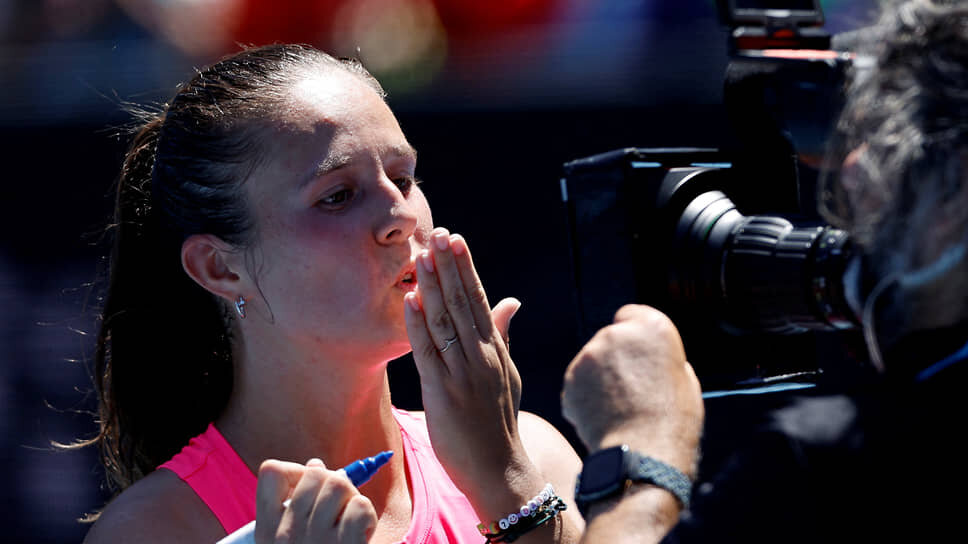 Теннисистка Дарья Касаткина.📷Фото: Francis Mascarenhas / Reuters