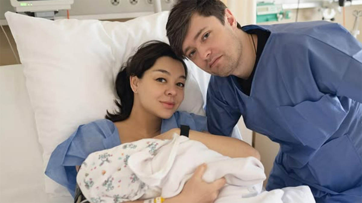 Марина Кравец с мужем Аркадием Водаховым и дочкой Лерой. Фото: соцсети Марины Кравец