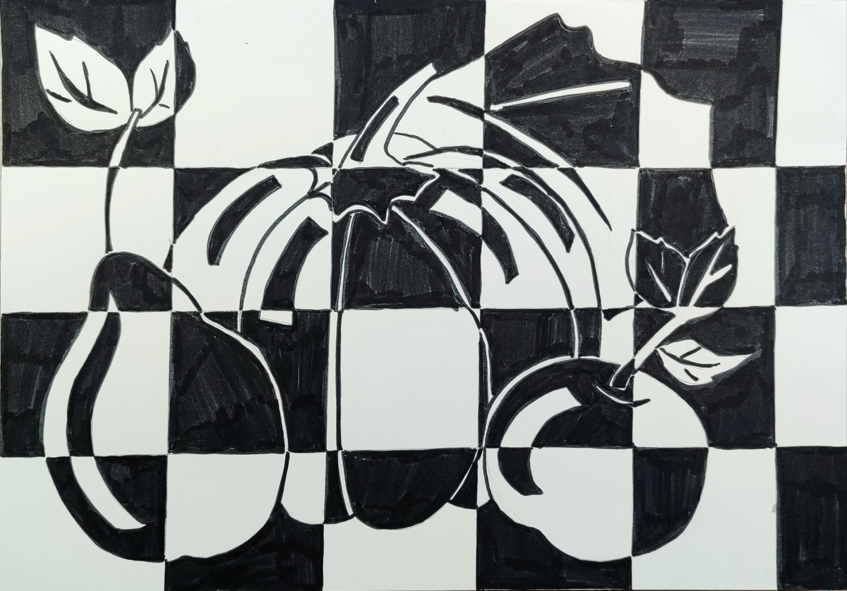 Нестандартное рисование. Оверлеппинг