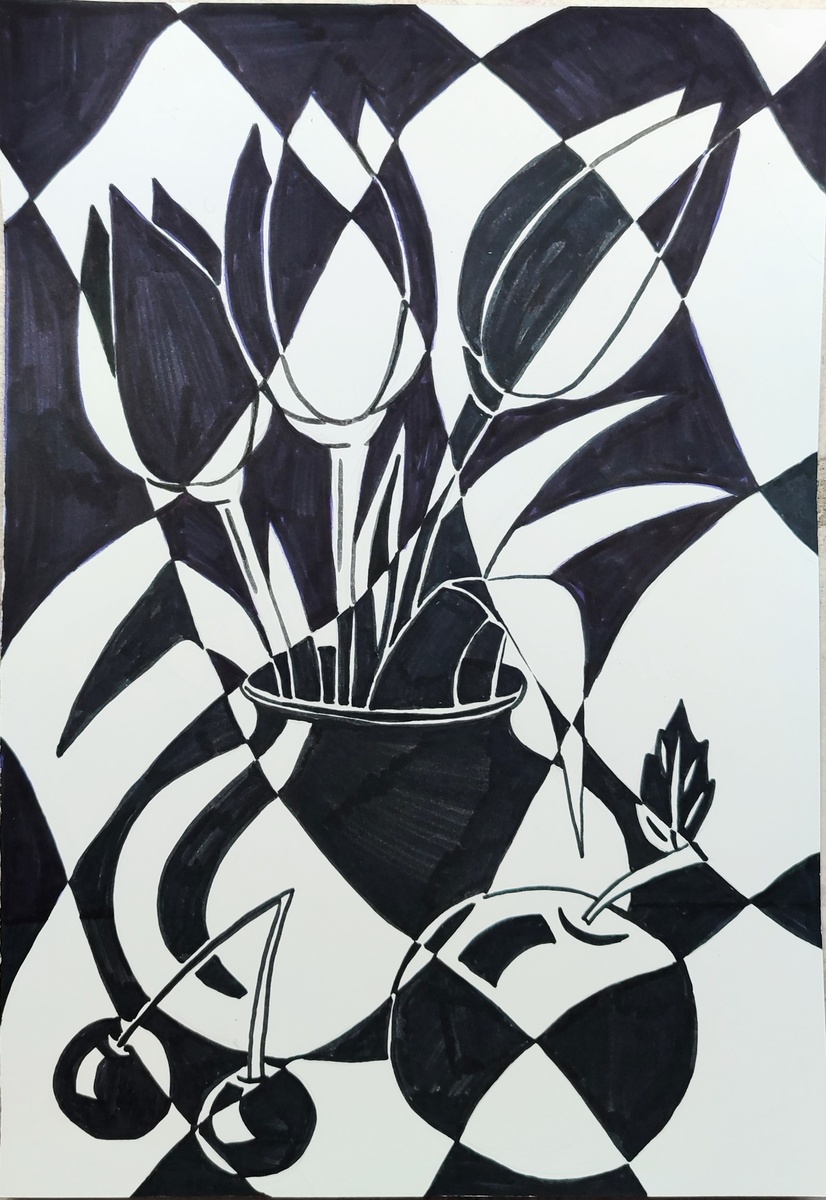 Нестандартное рисование. Оверлеппинг