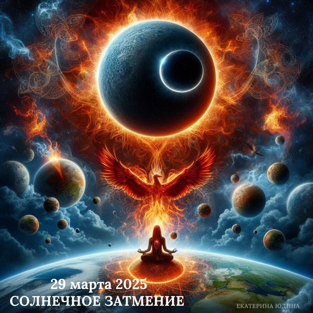 29.03.2025 Солнечное Затмение. Астролог Екатерина Юдина 