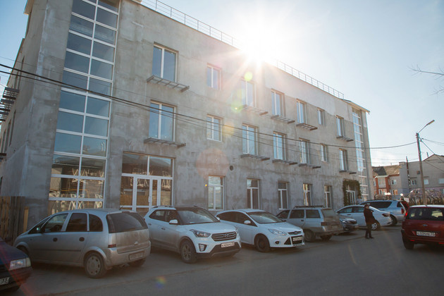 Детский театр обосновался в здании на ул. Красногвардейской.