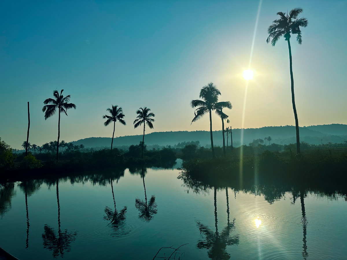 Рассветное солнце