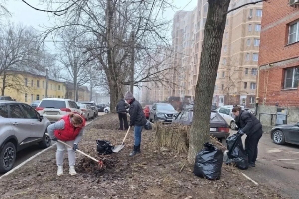    Свыше девяти тысяч человек участвовали в общегородском субботнике в Туле
