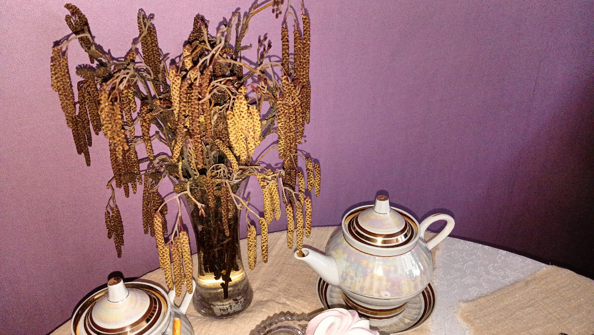 Букетик, хоть и не яркий, но очень весенний. Фото автора