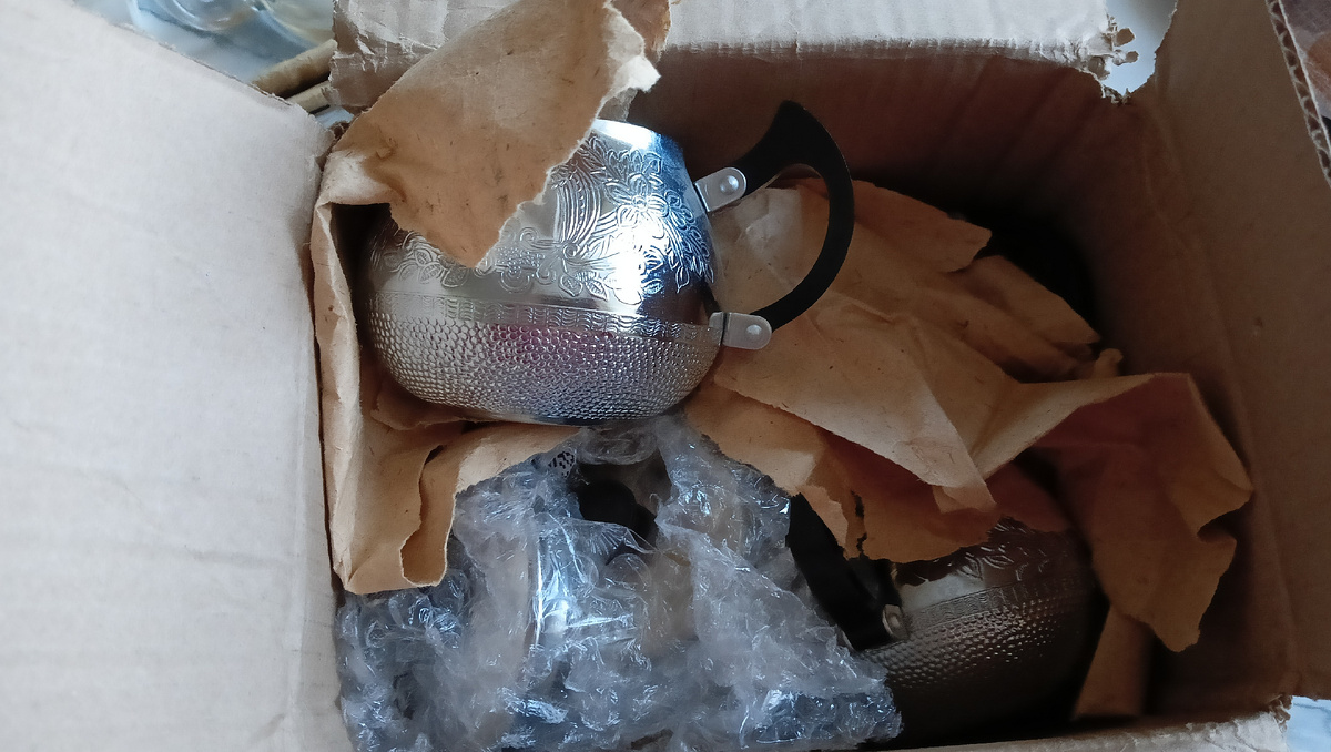 Долгожданная посылка. Фото автора