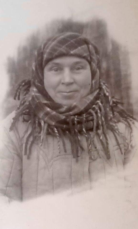 моя бабушка Ткачева Анна Назаровна