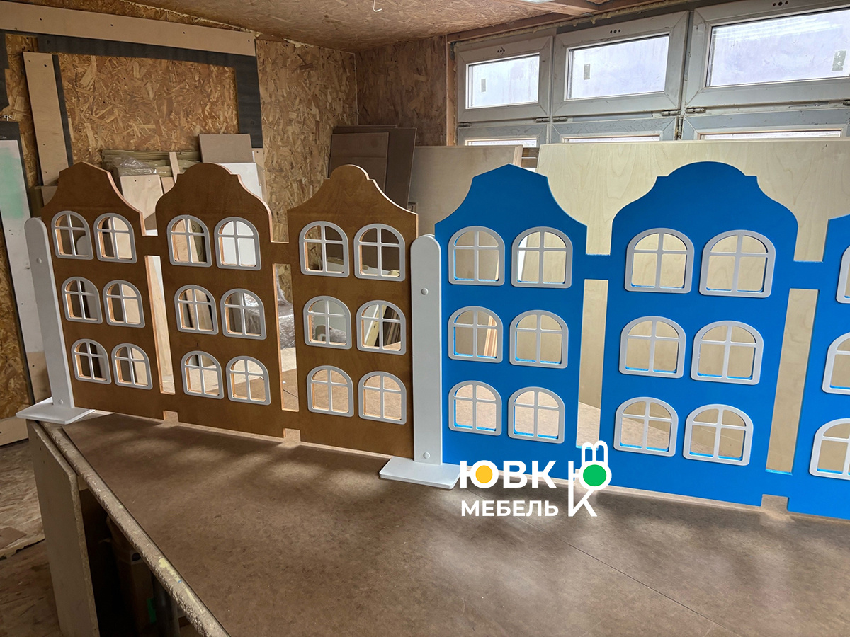 Заборчик декоративный для детского сада, детской комнаты, детского центра или кафе. Зонирование детской зоны.