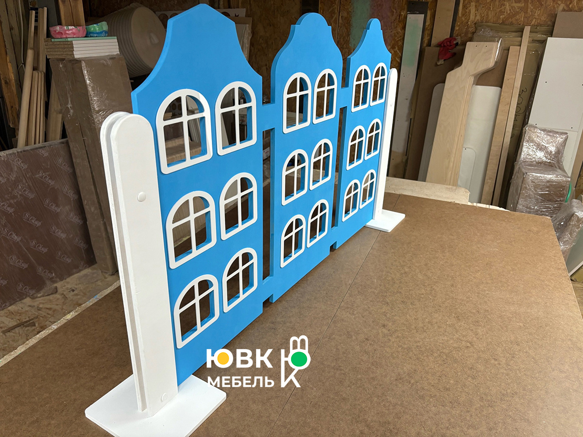 Заборчик декоративный для детского сада, детской комнаты, детского центра или кафе. Зонирование детской зоны.