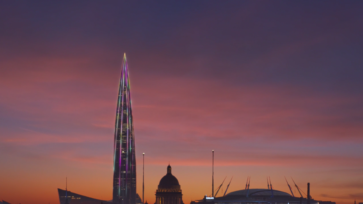     Источник: Стоп-кадр видео из Telegram-канала «Лахта Центра»