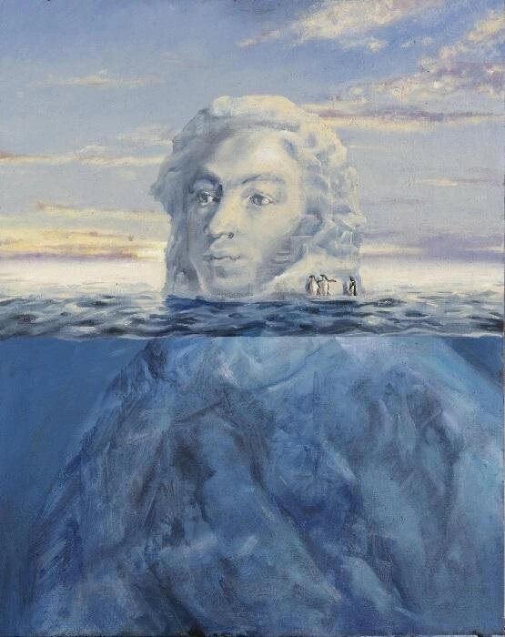 Фото с сайта: fontanka.ru            Картина Никаса Сафронова «Тайны Пушкина»