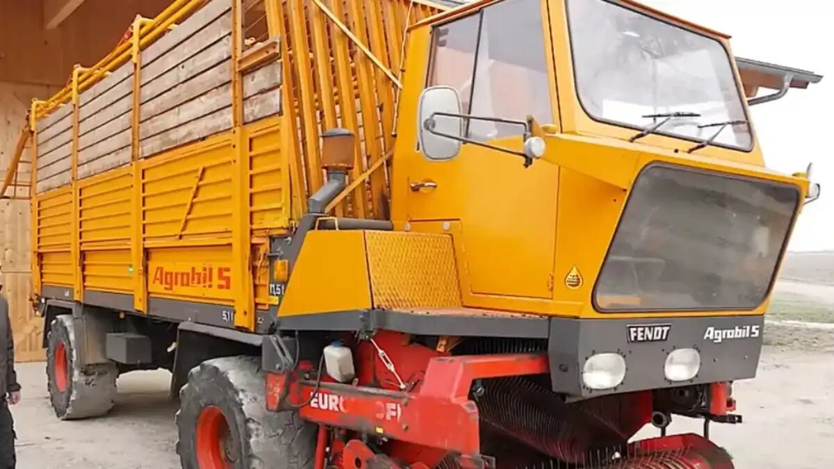 Фото: agrarheute.comНемецкие агроблогеры протестировали очень редкий образец сельхозмашины Fendt Agrobil S