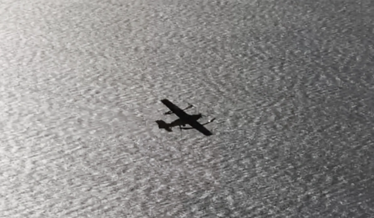     Тень самолета. Источник: rbc.ru Автор фото: Аlenkov_na_sakhaline / Telegram