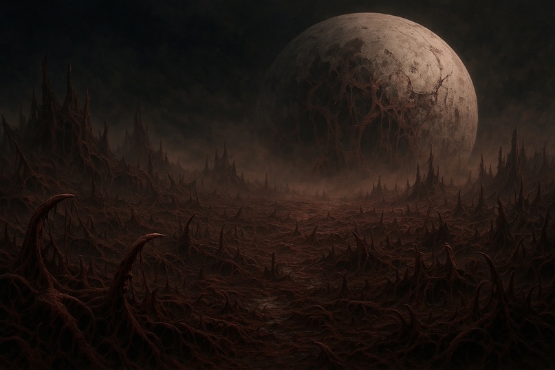 Тиран после атаки тиранид