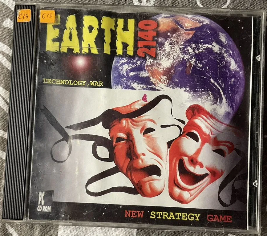 Обложка компьютерной игры Earth 2140