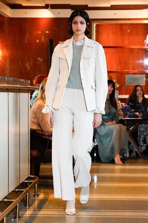 Показ коллекции Luisa Beccaria осень-зима 2025-2026 на Неделе моды в Милане FW25