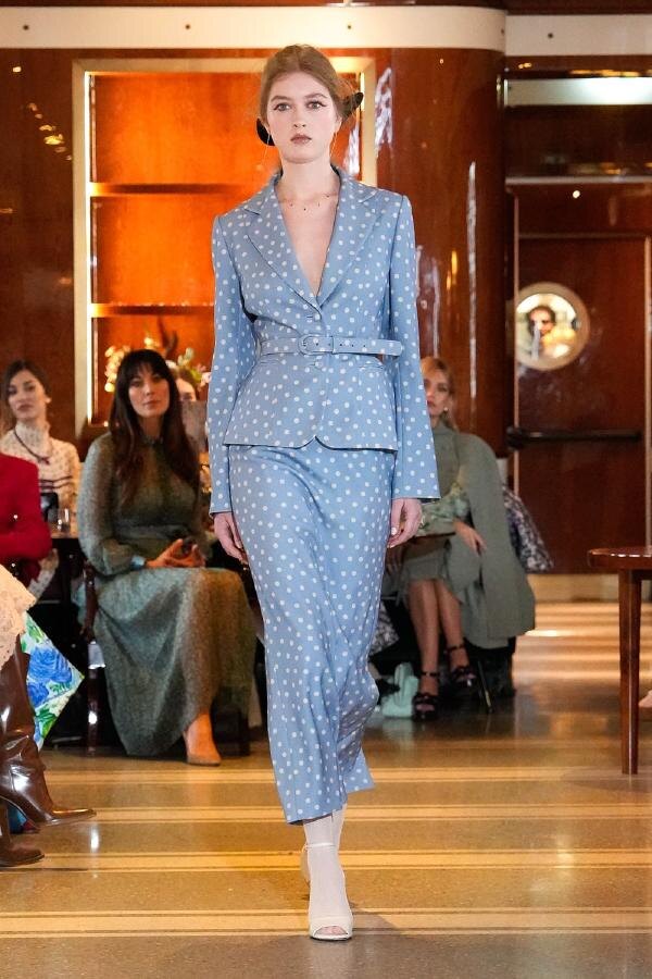 Показ коллекции Luisa Beccaria осень-зима 2025-2026 на Неделе моды в Милане FW25