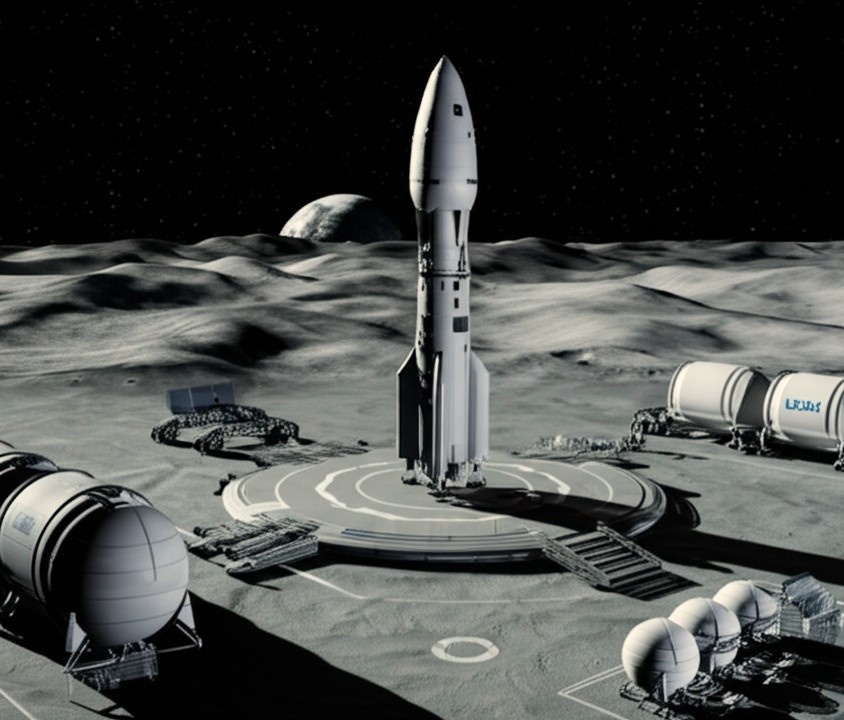 Луна как космическая заправка: топливо из льда для полётов к Марсу и дальше.