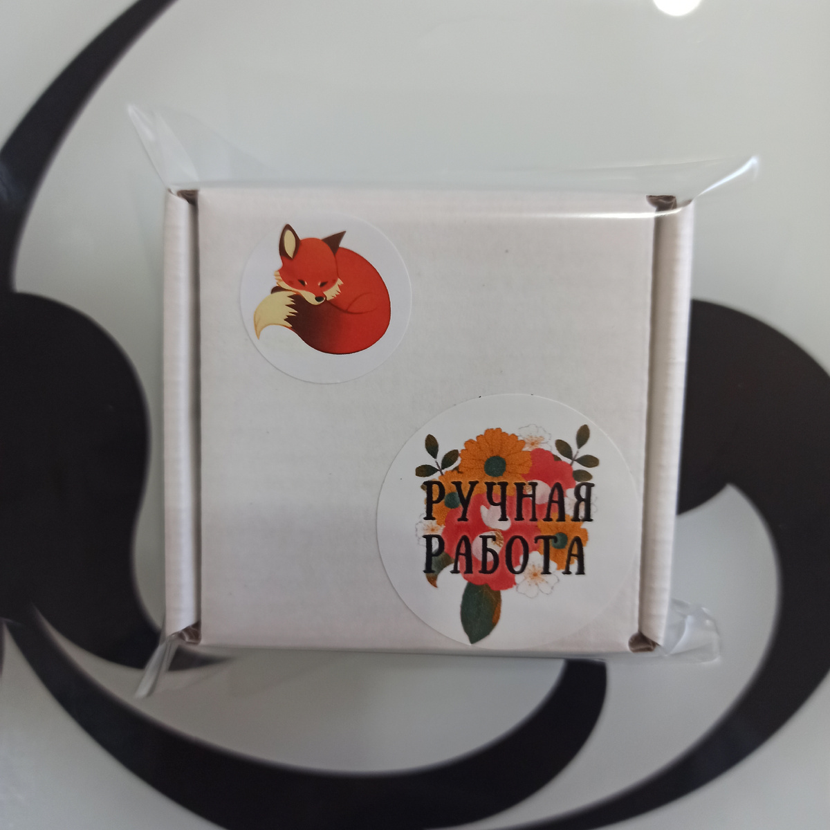 Коробочка для броши Лисичка