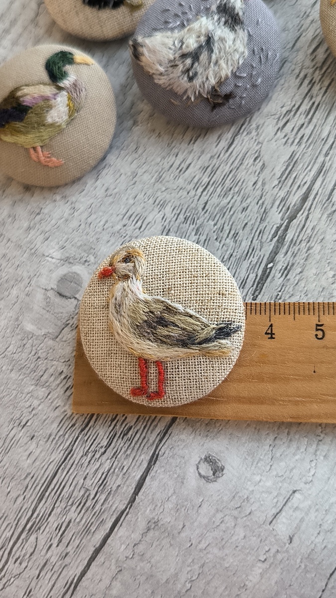 Брошь птица. 