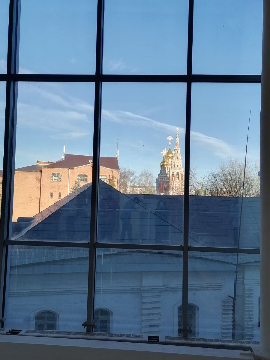 Вид из нового здания Третьяковки