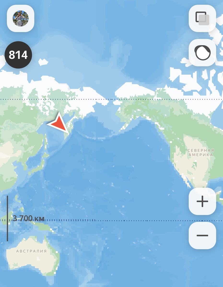 Летим со скоростью 814 км/ч