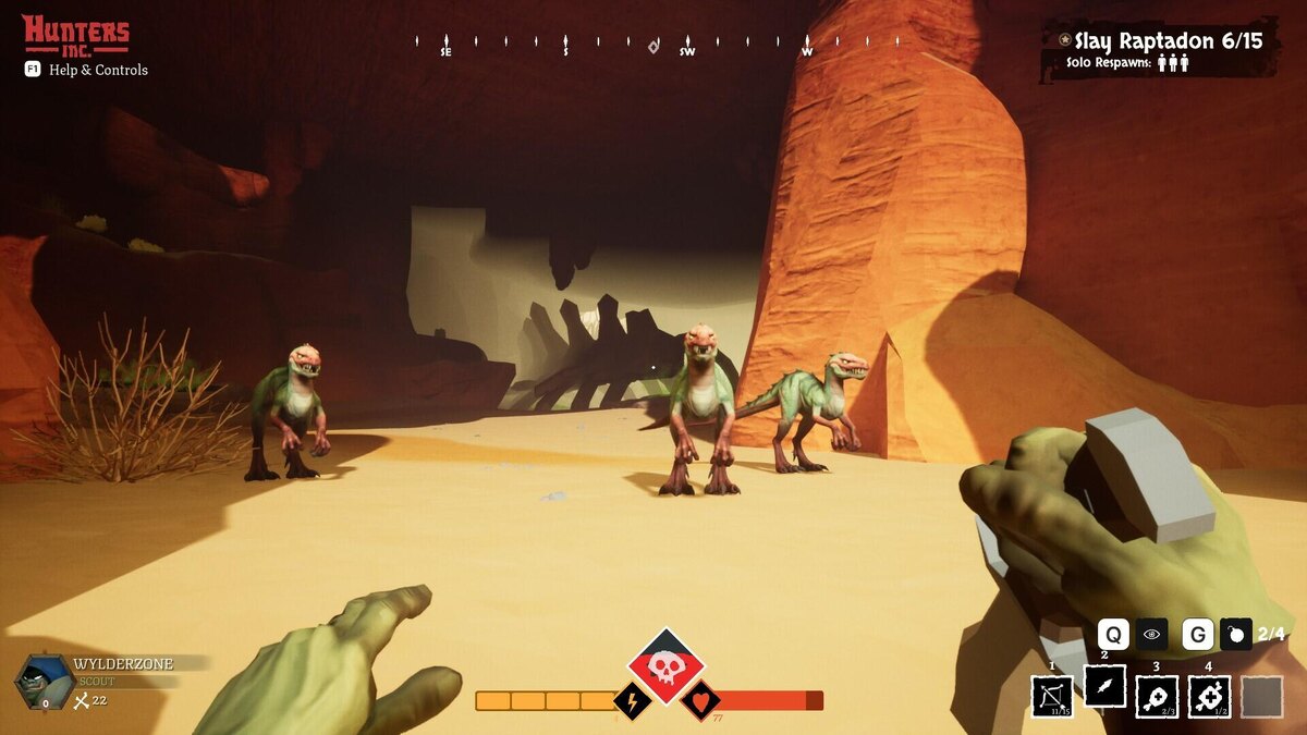    Галерея игры Hunters Inc