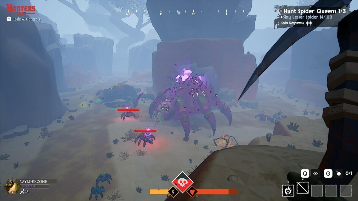    Галерея игры Hunters Inc