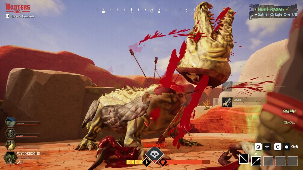    Галерея игры Hunters Inc