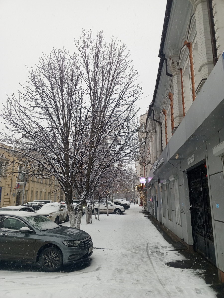 Саратов в декабре