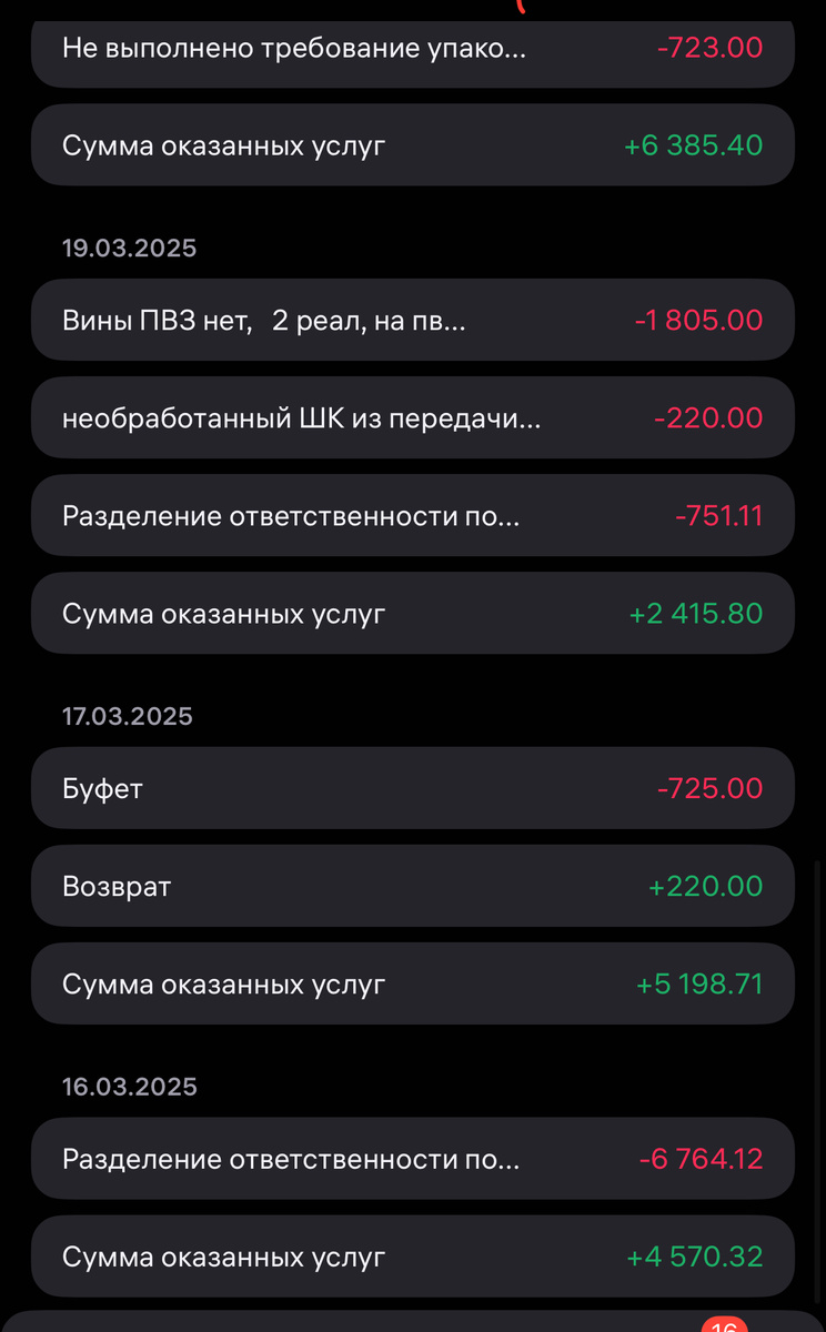 Вот так выглядит работа на вб спустя год)