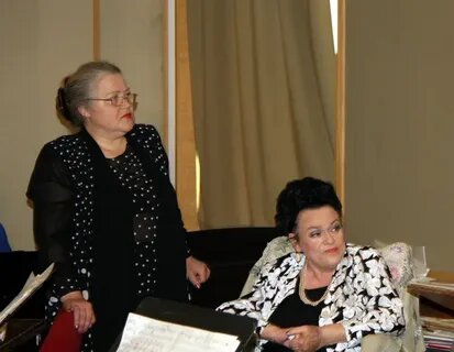 Людмила Зыкина и Татьяна Свинкова