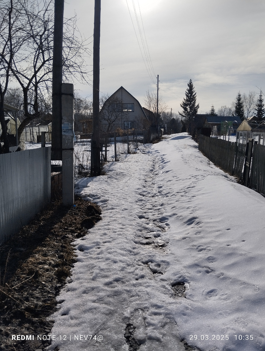 Там где видны хвойные - это мой участок )))