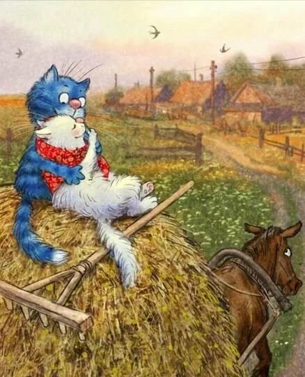 очаровательные коты Рины Зенюк