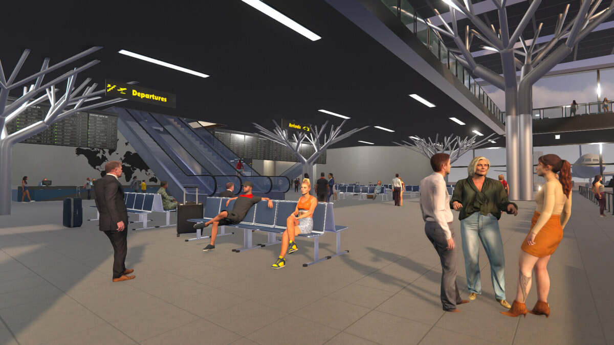    Галерея игры Cabin Crew Life Simulator