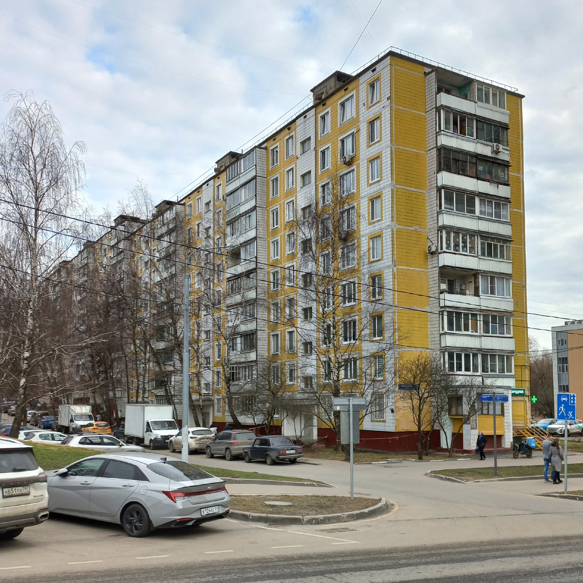 Ясногорская улица, 7. Фото - март 2025.