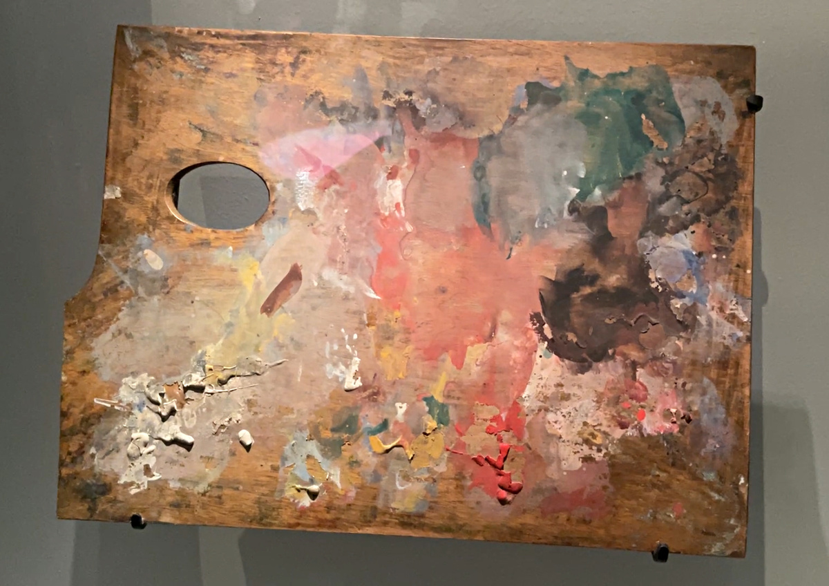 Палитра Анри Тулуз де Лотрека, Фото автора