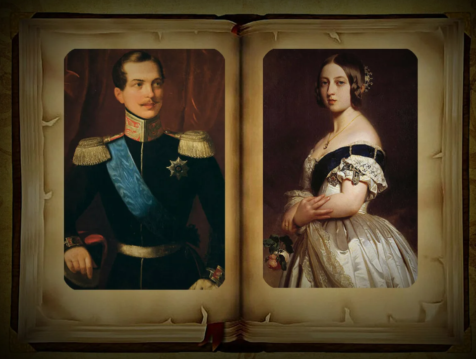 Королева Виктория и Александр II